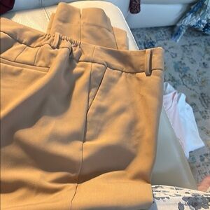 Talbots Tan Hampshire Ankle Pants